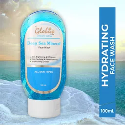 Globus Remedies Set of 3 Instant Glow Deep Sea Mineral Face Wash - 100 ml Each image 2