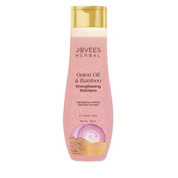 Jovees Onion Oil & Bamboo Strengthening Shampoo For Smooth & Healthy Hair - 300 ml image 2