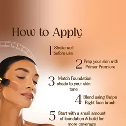 Lovechild Masaba Lights Camera 4K Matte Finish Liquid Foundation 30 ml - Beige Boulevard 08 image 3