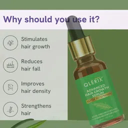 QLERIX Advanced Hair Growth Serum With Rosemary - 30 ml image 3