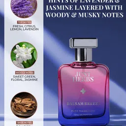 Just Herbs Refreshing Balsam Breeze Eau De Parfum - 50ml image 4