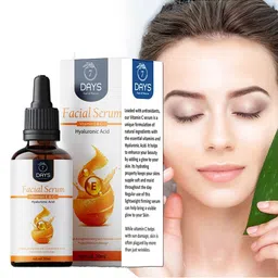 7daysnatural 7 DAYS Vitamin C Facial Serum with Vitamin E & Hyaluronic Acid - 30ml image 3