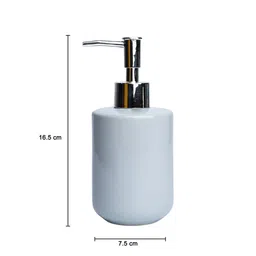 MARKET99 Blue Ceramic Soap Dispenser 350 ml image 2
