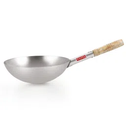 hazel Stainless Steel Wok (Black) image 5