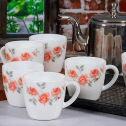 Cello Opalware Tea/Coffee Mugs (set of 6pcs) image 1