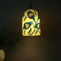 posh n plush Aesthetic Glass Hanging Light-picture-26