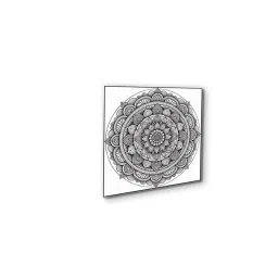 Nestroots Circular Canvas Art Set Printed Wall Painting with Black Floating Frame (Pack of 4) image 4