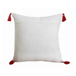 Green Cotton Floral 18x18 inches Cushion Cover (Set Of 2) by Jamio Firati image 4