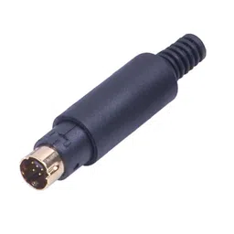 MX 7 Pin Mini DIN Male Plug Connector New Type 2 Rows (MX-2446) image 1