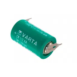 VARTA CR 1/2AA 3V 950mAh Lithium Battery with Soldering Lugs image 1