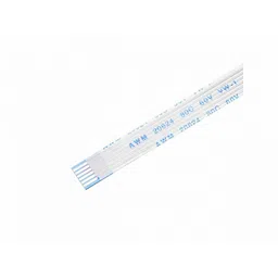 1mm Pitch 6 pin 200mm FPC A-Type Ribbon Flexible Flat Cable image 1