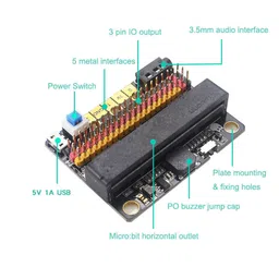Robotbit IOBIT V2.0 Micro:bit Expansion Board image 4