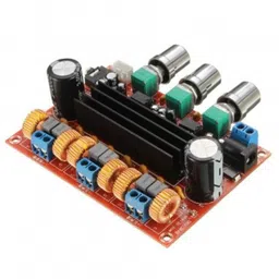 DC12-24V TPA3116D2 2.1 Channel Digital Subwoofer Power Amplifier Board image 1
