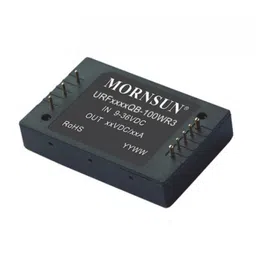 URF2405QB-100WR3 Mornsun 24V to 5V DC-DC Converter 100W Power Supply Module - Five Sided Metal Shielded Package image 1
