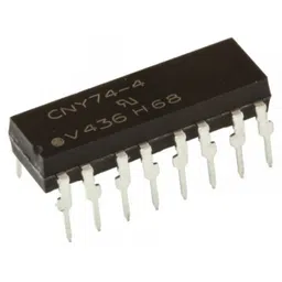 CNY74-4 IC - 4-Channel Optocoupler with Phototransistor IC image 1
