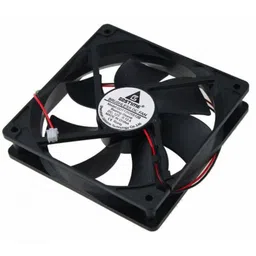 DC 12V 12025 Cooling Fan - 120X120X25 mm Size image 2