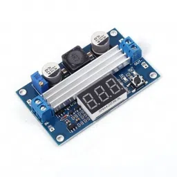 DC-DC High Power Adjustable Step-up Module 3.0-35V to 3.5-35V 100W with Digital Display Voltmeter image 1