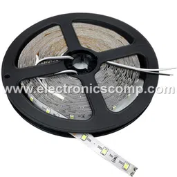 Waterproof IP-65 5050 White SMD LED Strip - 5 Meter image 2