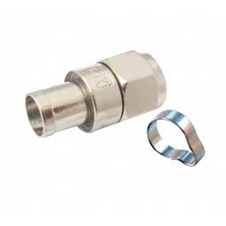 MX 'F' Type Male Connector with Ring F-7 For RG-11 Cable (MX-185) image 1