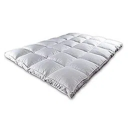 jaipur linen Mattress Padding/Mattress Topper 3000 GSM Twin Size Bed Finest Imported Super Microfiber Soft- 48 Inch X 78 Inch image 3
