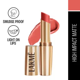 lakme 9to5 powerplay priming matte lipstick - coral date-picture-105