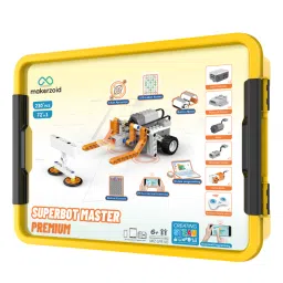 Makerzoid STEAM Super Bot Master Premium Educational Coding Robot Kit with Scratch 3.0 Block Coding-picture-17