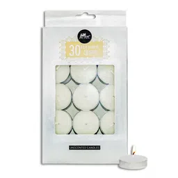 pan aromas Unscented 30 Pack Tealight image 2