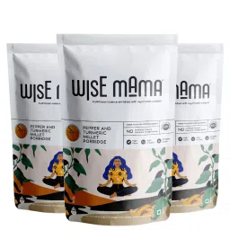 Wise Mama Pepper And Turmeric Millets | Breakfast Cereals | High Fibre | High Protein | Complex Carbs | Gluten Free | Ready to Cook - 50 Gm (Pack Of 3)-picture-24