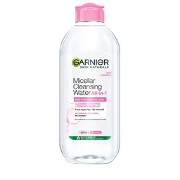 Garnier Micellar Water - Gentle Cleanser For Sensitive Skin, Get 100% Clean Skin - 400ml-picture-36