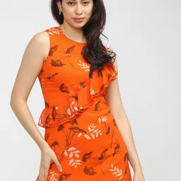 Tokyo Talkies Women Floral Printed Fit & Flare Dress-picture-26