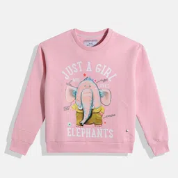 Monte Carlo Girls Animal Graphic Printed Sweatshirt-image-18