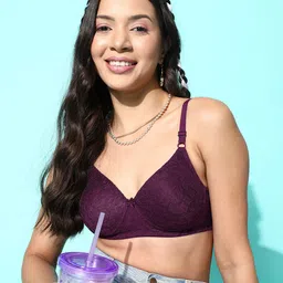 Leading Lady Floral Bra - Full Coverage Lightly Padded-picture-19