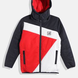 Monte Carlo Boys Colourblocked Hooded Padded Jacket-picture-20