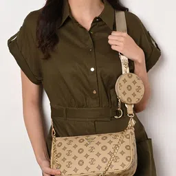 LAVIE Signature Hoboken Printed Structured Shoulder Bag-picture-21