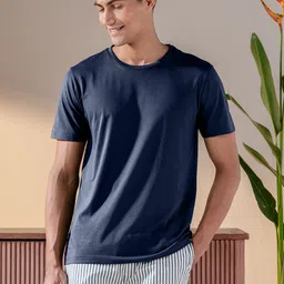 DAMENSCH Ultralight Basic Crew Pure Cotton Lounge T-Shirts-picture-56
