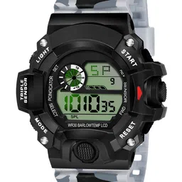 SWADESI STUFF Unisex Kids Grey Digital Watch army-picture-24