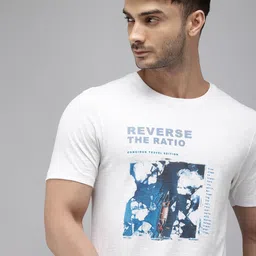 Wildcraft Printed Pure Cotton Sports T-shirt-image-5