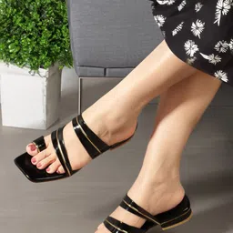 Mast & Harbour Block Sandals with Buckles image 1