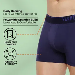 Van Heusen Pack Of 4 Anti Bacterial Trunks image 2