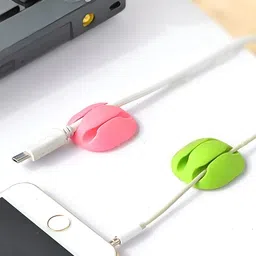 MARKET99 Set of 10 Assorted Cable Organizers image 5