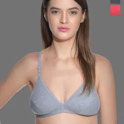 Aimly Pack of 3 Non-Padded Cotton Everyday Bra - Full Coverage-picture-34