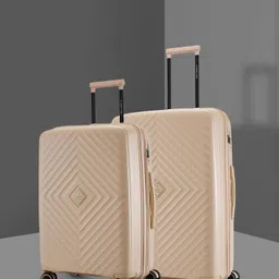 Nasher Miles Antwerp Polypropylene Set of 2 M/L Champagne Trolley Bags 65-75cm-picture-32