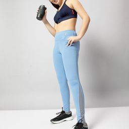 Technosport High-Rise Antimicrobial Dri-Fit Sports Tights with a Side Pocket-picture-38