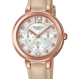 Casio Sheen Women Silver Analogue watch SH217 SHE-3048PGL-7BUDR-image-14
