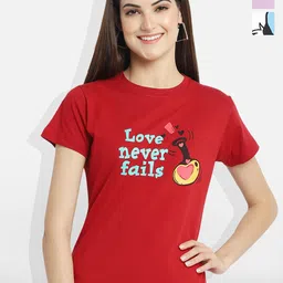 Fabflee Women Multicoloured 3 Printed T-shirt-picture-22