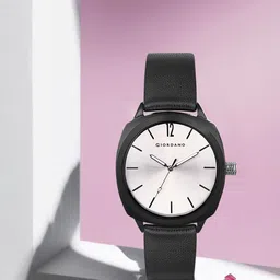 GIORDANO Men Silver-Toned & Black Analogue Watch GD-4022-picture-40