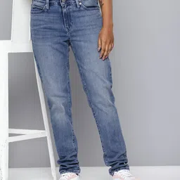 Levis Women 711 Skinny Fit Light Fade Stretchable Jeans-image-21