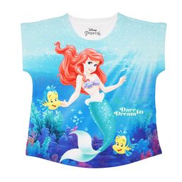 Disney by Wear Your Mind Girls Blue Disney Princess Printed Top-picture-45