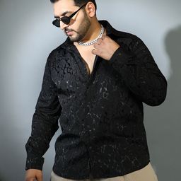 Instafab Plus Men Comfort Opaque Casual Shirt-picture-27