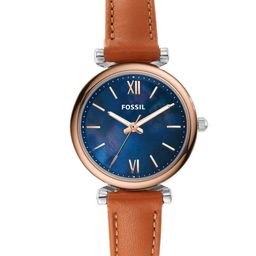 Fossil Women Blue Carlie Mini Analogue Watch ES4701-picture-11